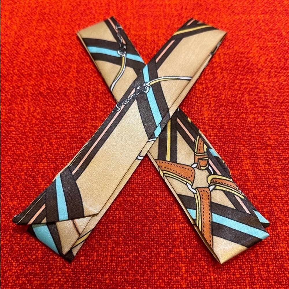 ❤️❤️❤️New purse scarf twilly / set of 2❤️❤️ - Picture 7 of 7